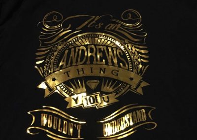 Personalised T-shirts