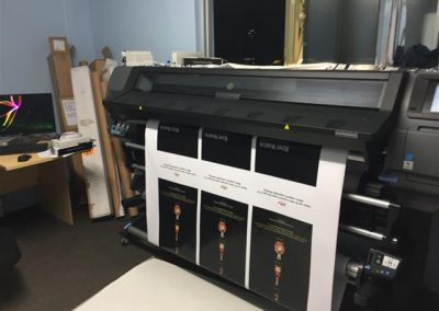 Large format digital printing