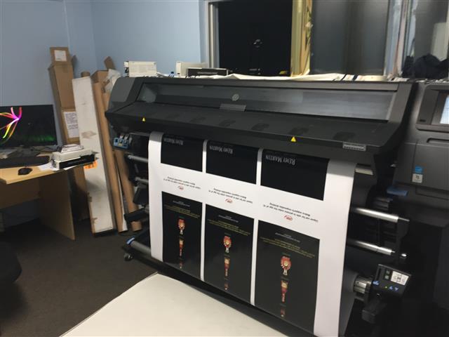 Large format digital printing