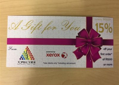 Customized Vouchers